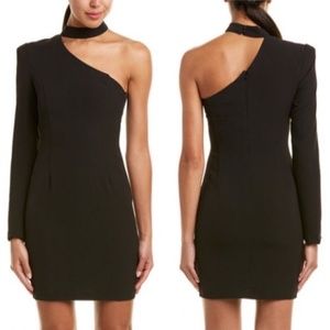 BARDOT choker neck cocktail dress, Med 8